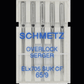 SCHMETZ Overloka un Koverloka adatas trikotāžai ELx705 SUK CF - Nr.65 (5gab.)