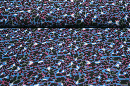 Chiffon - motif abstrait | 150 cm | 65 g/m²
