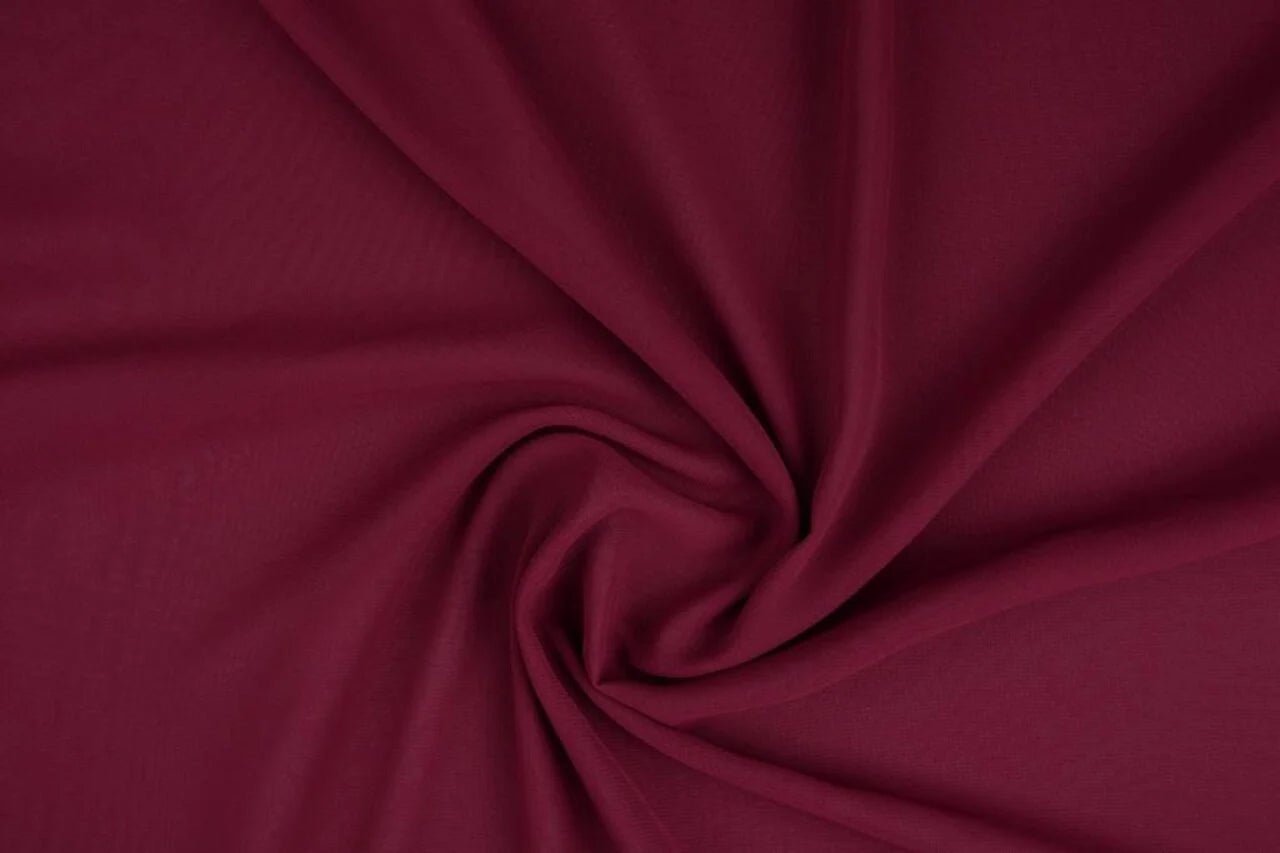 Image of Chiffon - burgundy | 150 cm | 80 g/m² – available at Šarlotes audumi