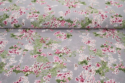 Image avec Chiffon - fines fleurs de cerisier 65 g/m² – disponible chez Šarlotes audumi