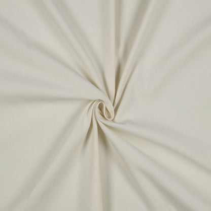 Fine cotton corduroy - milky white 145 g/m²