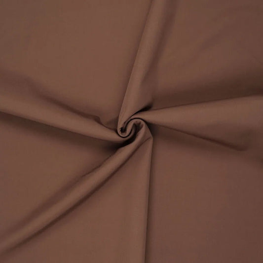 Image with softshell fabric with elastane - chocolate shade 300 g/m² – available at Šarlotes audumi