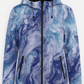 Softshell audums ar elastānu - zils akvarelis 310 g/m²