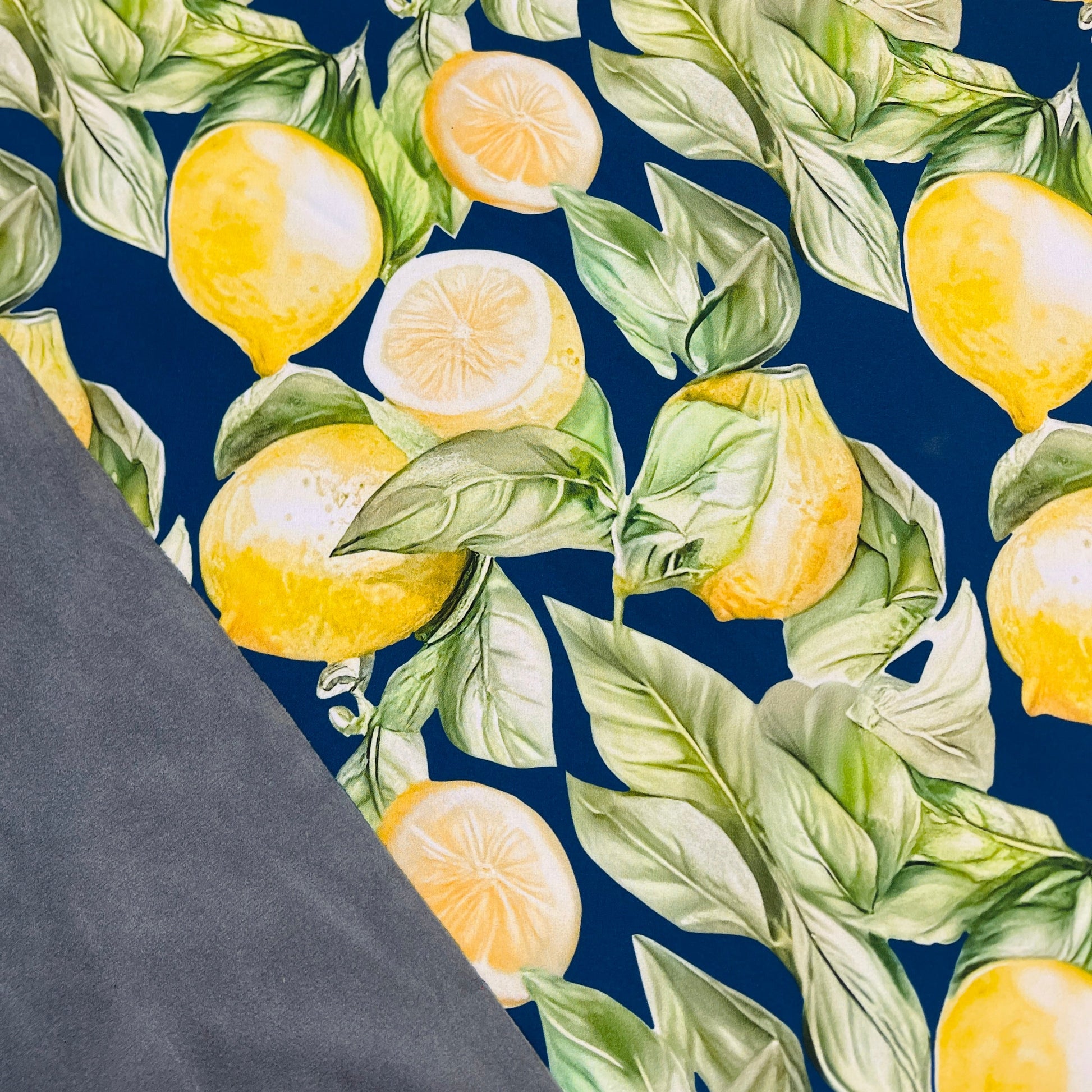 Softshell fabric - lemon 300 g/m²