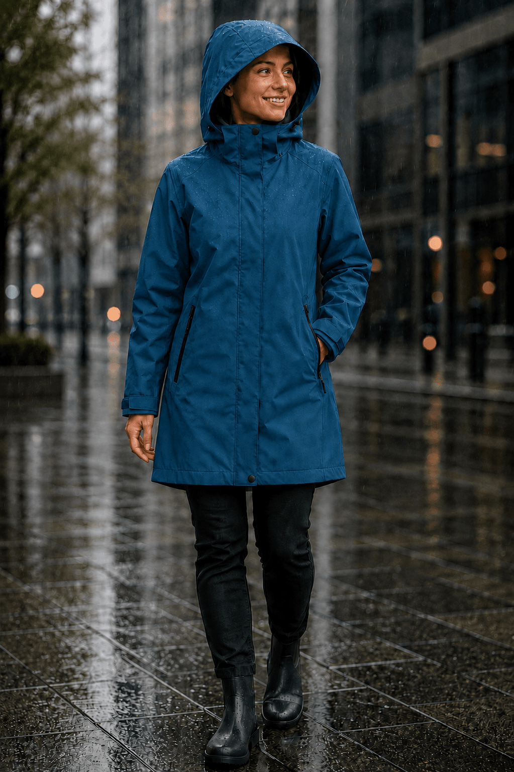 Attēls ar Softshell audums ūdensizturīgs-džinsu zils – pieejams internetā Šarlotes audumi