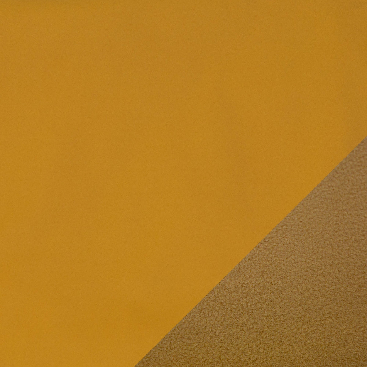 Image of waterproof softshell fabric – mustard shade, available online at Charlotte's Fabrics