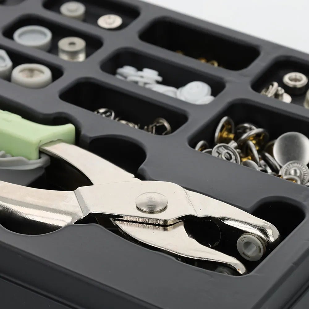 Image with 5-in-1 snap pliers with accessory set Milward – available at Šarlotes audumi