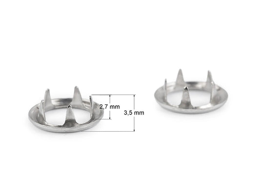 Image of a snap fastener set with pliers – a complete starter sewing kit – available at Šarlotes audumi