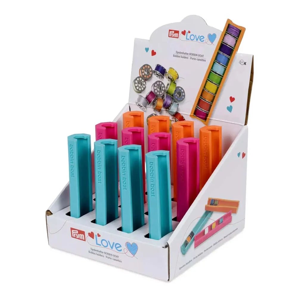 Image of PRYM bobbin holder – a convenient storage helper – available at Charlotte’s Fabrics