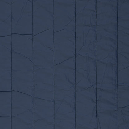 Image of quilted fabric with fleece lining - blue – available online at Šarlotes audumi