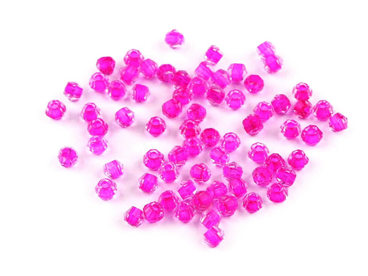 Image de perles de verre Ø4 mm 5 g | tons assortis – disponible chez Šarlotes audumi