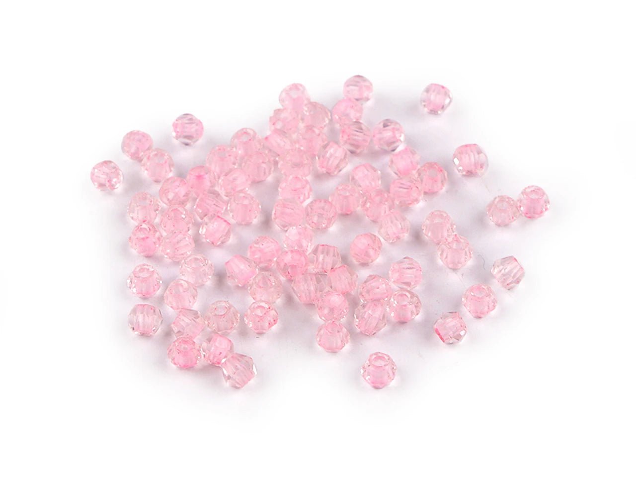 Image de perles en verre Ø4 mm 5 g | tons variés – disponible chez Tissus Charlotte