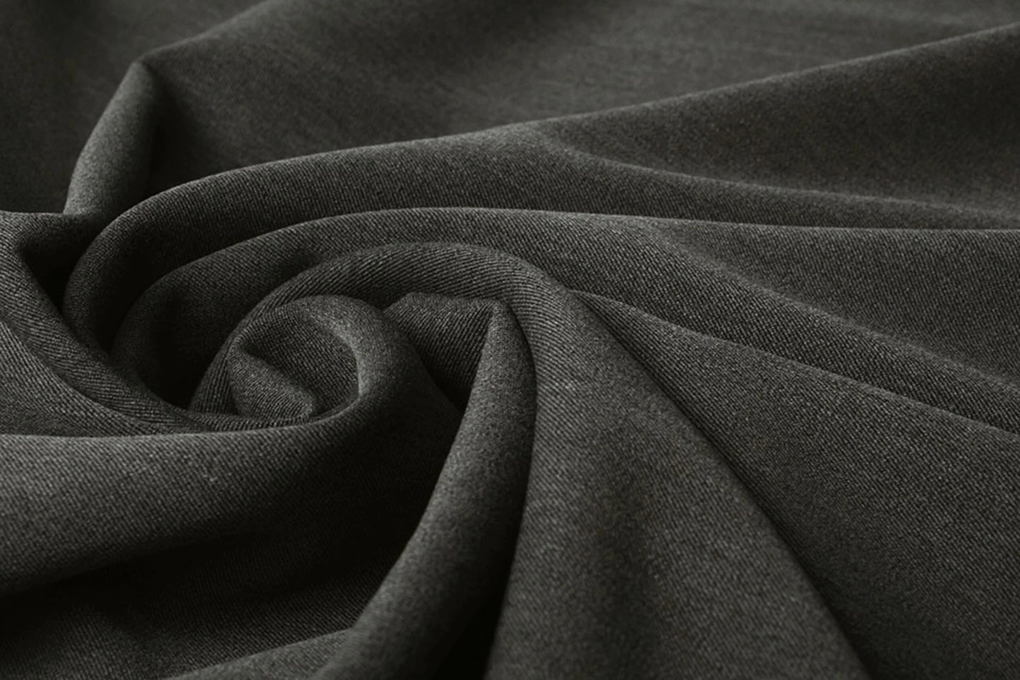 Kostīmaudums ar elastānu-melēks melanžs 275 g/m²