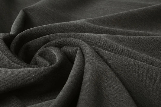 Suit fabric with elastane - mottled melange 275 g/m²