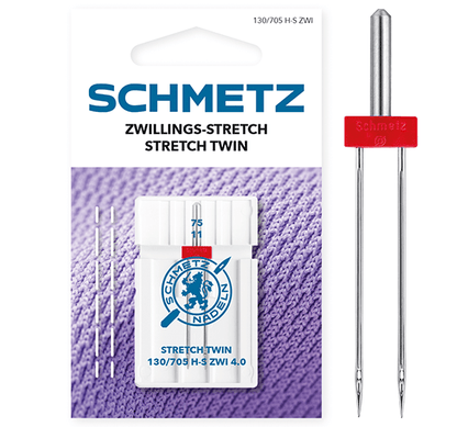 alt
Sewing machine needle double for stretch knit SCHMETZ STRETCH TWIN ZWI - No. 4/75 (1 pc.)