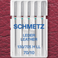 Šujmašīnu adatas ādai SCHMETZ LEATHER - Nr.70 (5gab.)