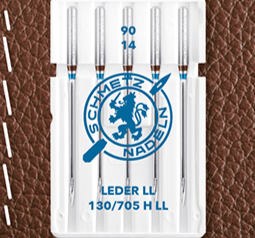 Sewing machine needles for leather SCHMETZ LEATHER - No. 90 (5 pcs.)