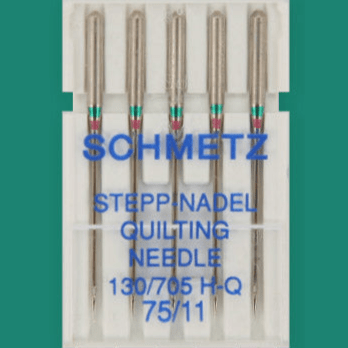 Šujmašīnu adatas kviltam, stepēšanai SCHMETZ QUILTING - Nr.75 (5gab.)