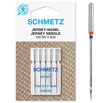 SCHMETZ JERSEY sewing machine needles for knitwear - No. 100 (5 pcs.)