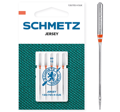Sewing machine needles for knitwear SCHMETZ JERSEY - No. 80 (5 pcs.)