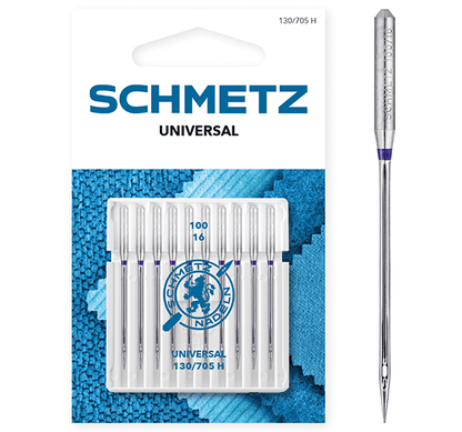 Šujmašinu adatas universālās SCHMETZ UNIVERSAL - Nr.100 (10gab.)