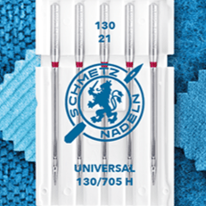 SCHMETZ UNIVERSAL sewing machine needles - No. 130 (5 pcs.)