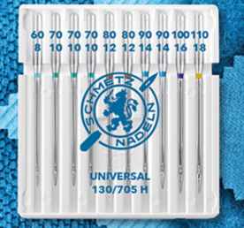 Universal sewing machine needles SCHMETZ UNIVERSAL - No.60/70/80/90/100/110 (10 pcs.)