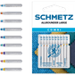 Šujmašīnu adatu komplekts SCHMETZ COMBI 10 TOPSTITCH/UNIVERSAL/JEANS/MICROTEX/STRETCH (10gab.)