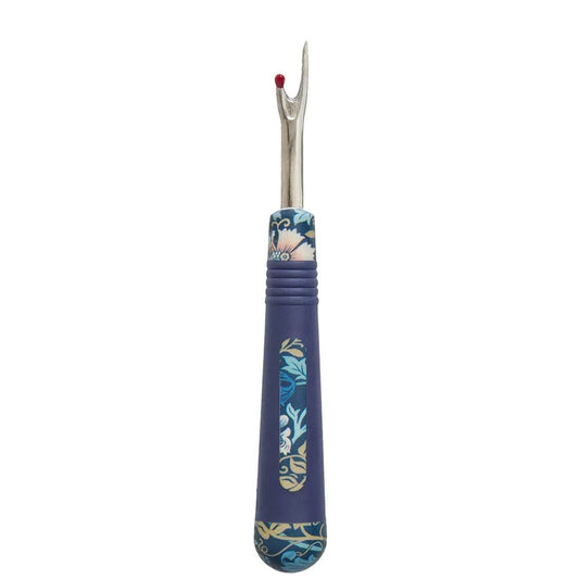 alt
Image of a seam ripper with a soft handle and floral pattern, blue, Hobby Gift – available at Charlotte Fabrics