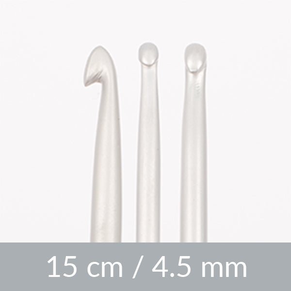 Image with DROPS aluminium crochet hook | sizes 2 – 5 mm – available at Šarlotes audumi