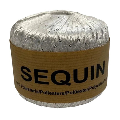 Image avec fil à tambour Midara Sequin – 50 g/ 300 m – disponible chez Šarlotes audumi