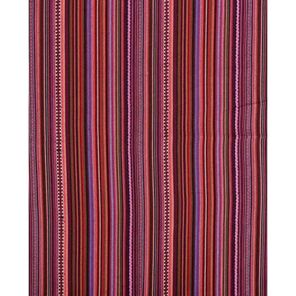 Tautiska raksta audums - sarkanie toņi 200 g/m²