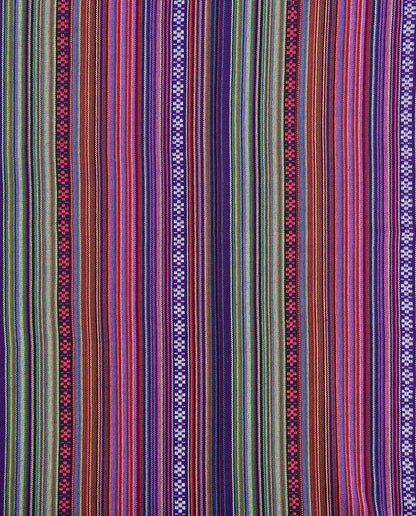 Ethnic pattern fabric-purple shades 200 g/m²