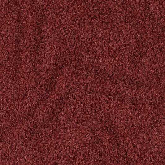 Image of Teddy fleece in smoky burgundy – available online at Charlotte’s Fabrics