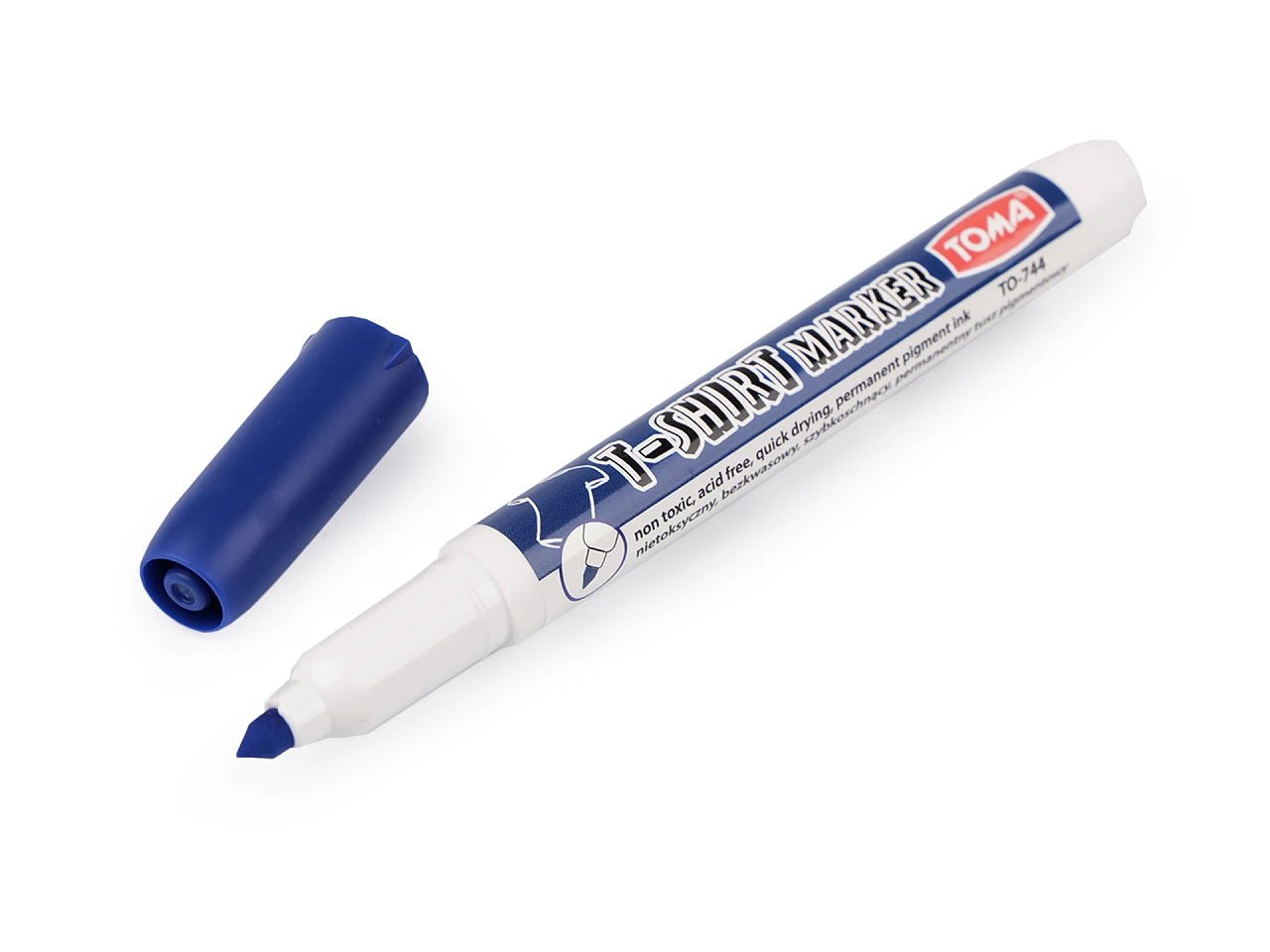 Image with textile marker for fabrics | long-lasting colors – available at Charlotte Fabrics