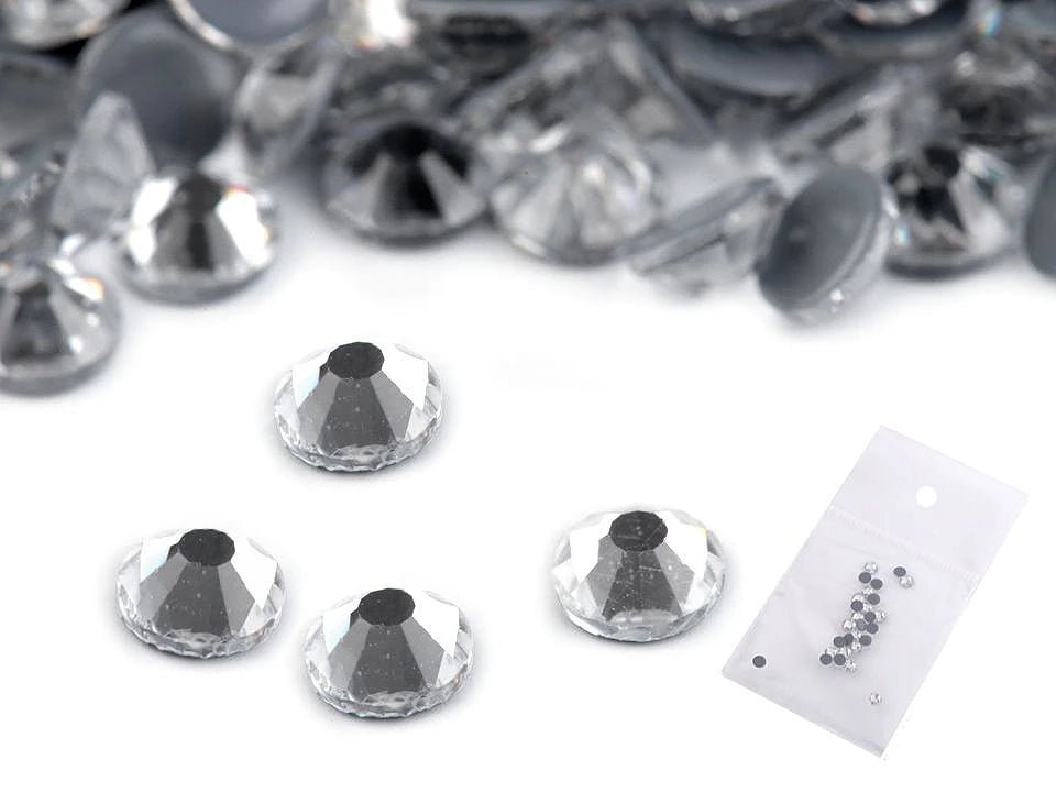 Attēls ar Termo līmējamie kristāli (hotfix),4 mm 2 g – pieejams Šarlotes audumi
