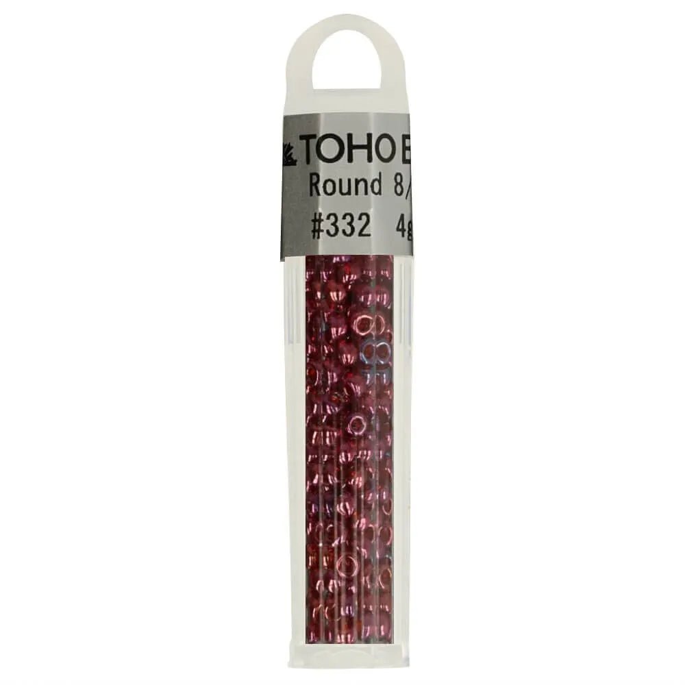 Image de perles rondes en verre TOHO de haute qualité 8/0 – 4 g | tons assortis – disponible chez Šarlotes audumi