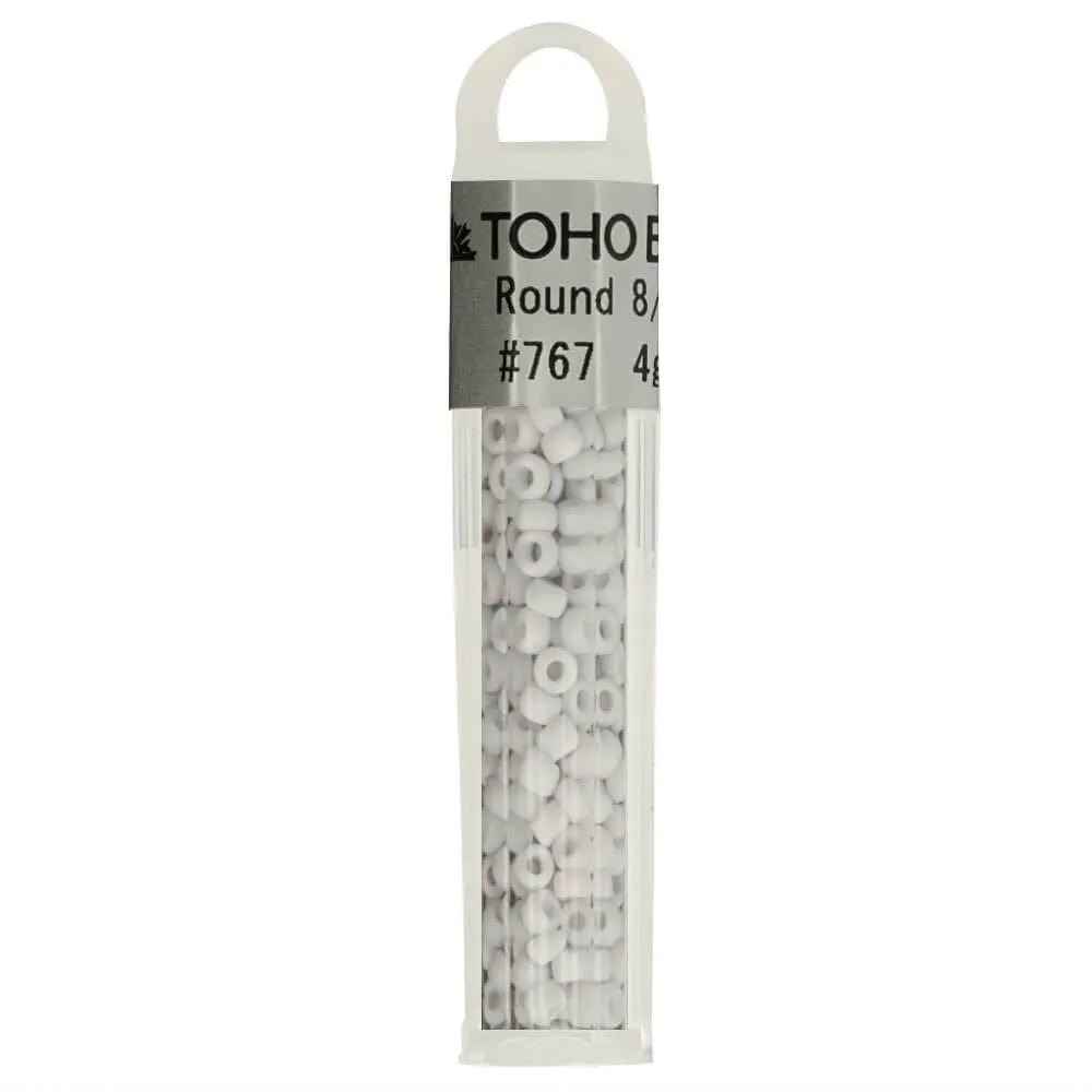 Image de perles rondes en verre TOHO de haute qualité 8/0 – 4 g | nuances variées – disponible chez Šarlotes audumi