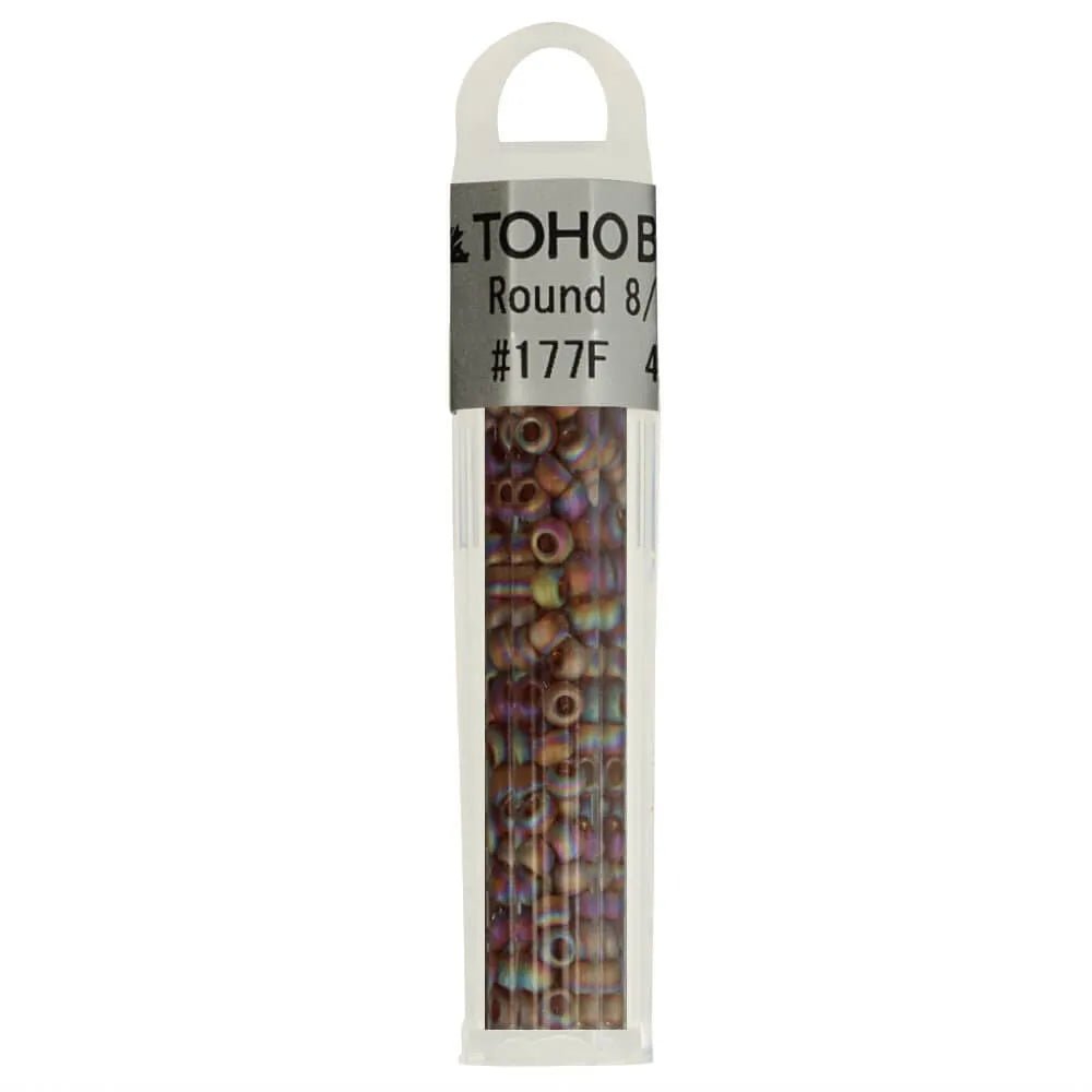 Image de perles rondes en verre TOHO de haute qualité 8/0 – 4 g | nuances variées – disponible chez Šarlotes audumi