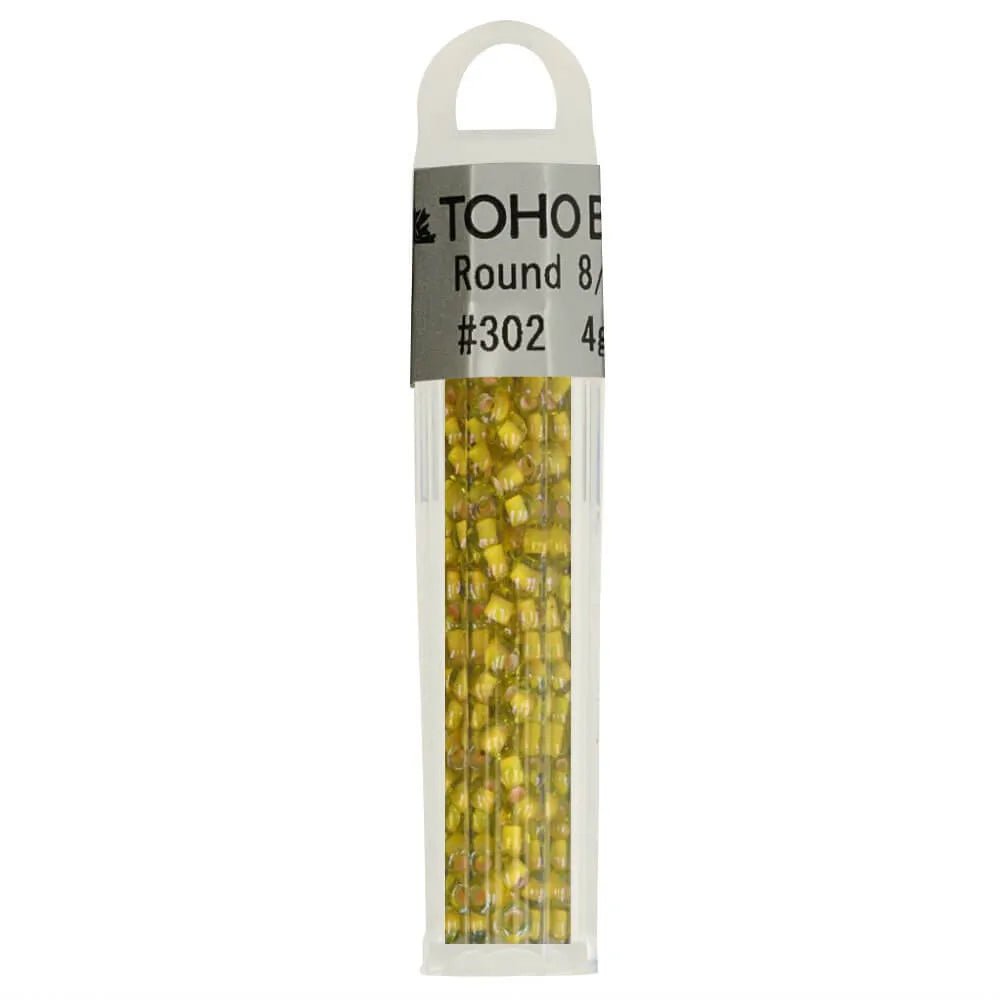 Image de perles rondes en verre TOHO de haute qualité 8/0 – 4 g | nuances assorties – disponible chez Šarlotes audumi