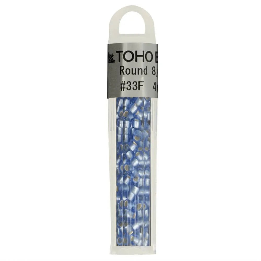 Image de perles rondes en verre TOHO de haute qualité 8/0 – 4 g | nuances variées – disponible chez Šarlotes audumi