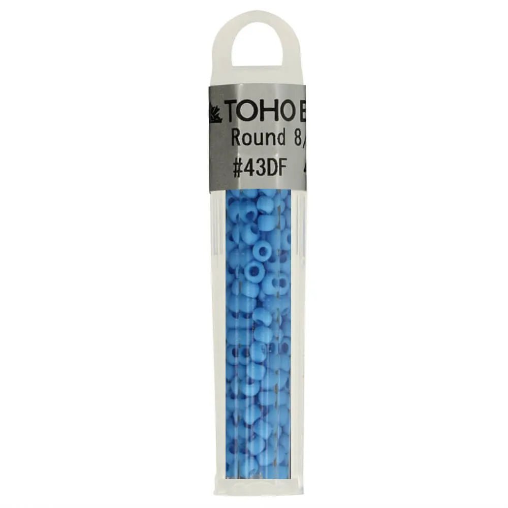 Image de perles rondes en verre TOHO de haute qualité 8/0 – 4 g | tons assortis – disponible chez Šarlotes audumi