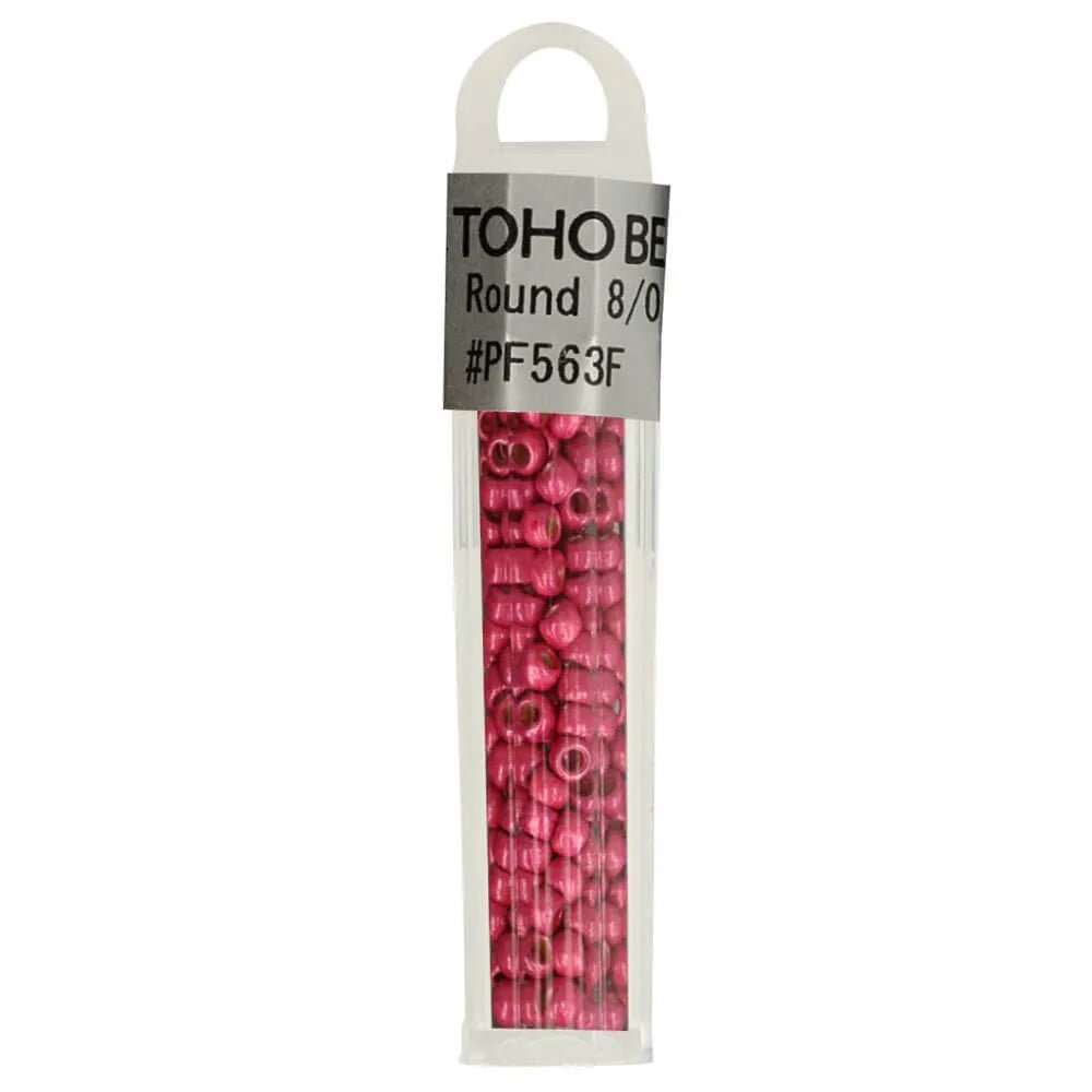 Image de perles rondes en verre TOHO de haute qualité 8/0 – 4 g | teintes assorties – disponible chez Šarlotes audumi