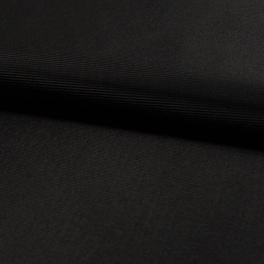 Image avec tissu de doublure en maille noir – disponible en ligne chez Tissus de Charlotte