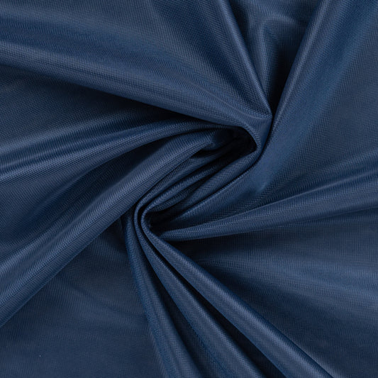 Image of knitted lining fabric, dark blue – available online at Charlotte's Fabrics