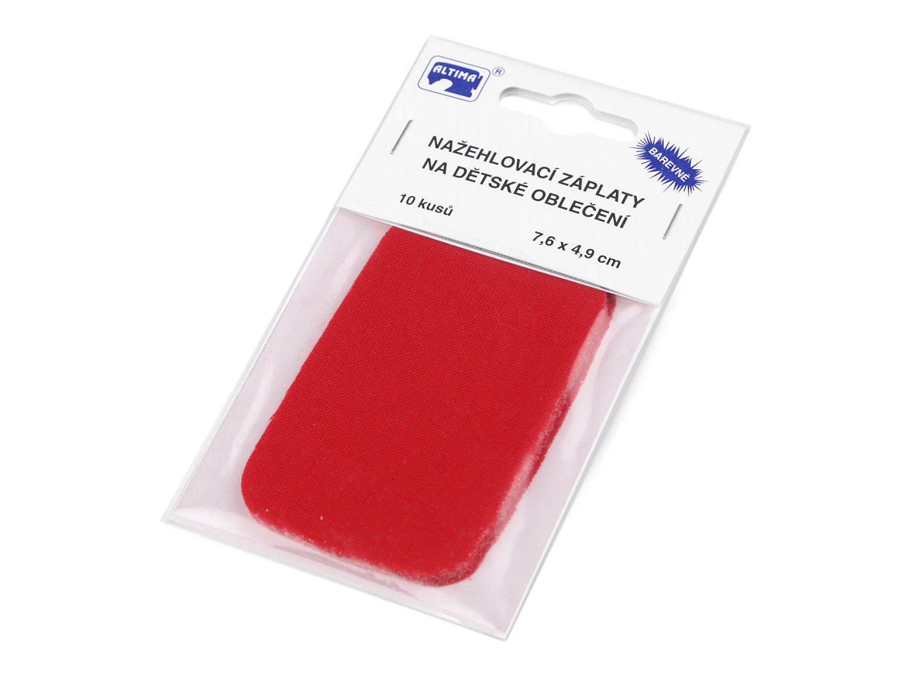 Image with iron-on patch | 7.6 × 4.9 cm 10 pcs.|various shades – available at Charlotte's Fabrics