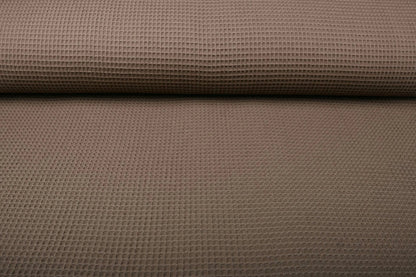 Tissu gaufré - marron 230 g/m²