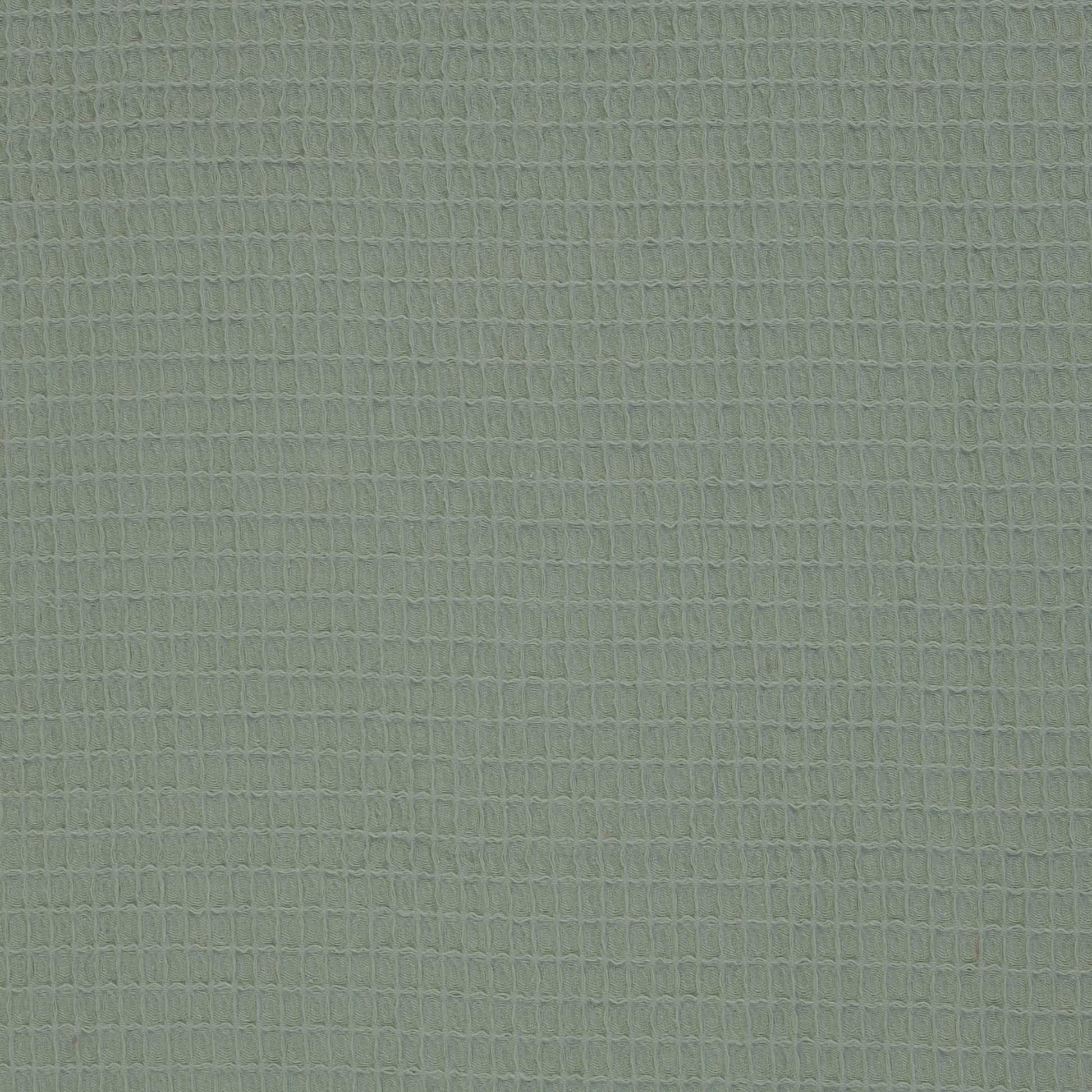 Image of waffle fabric - grayish green 230 g/m² – available at Šarlotes audumi