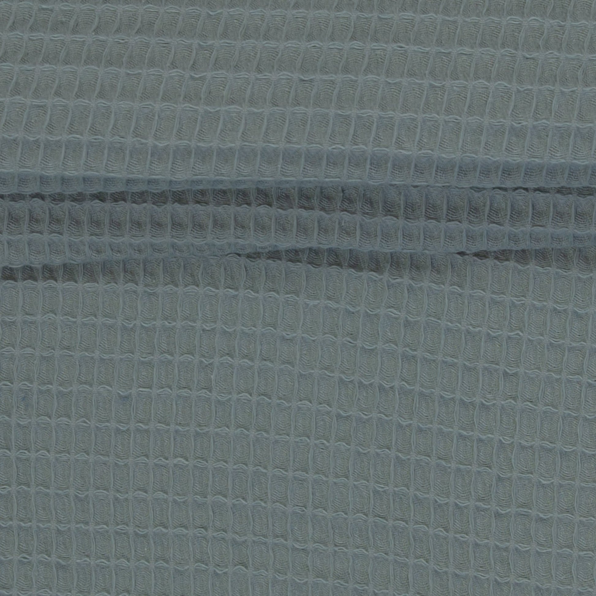Image de tissu nid d’abeille - menthe 230 g/m² – disponible chez Šarlotes audumi