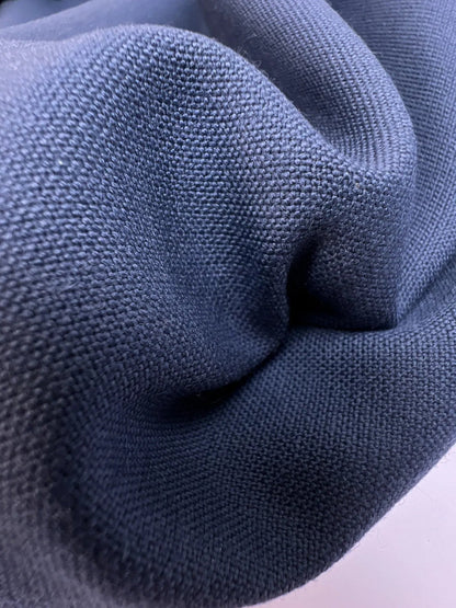 Wool fabric - dark blue 470 g/m²